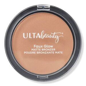 Ulta Beauty Faux Glow Matte Bronzer, Medium To Deep, 0.25 oz